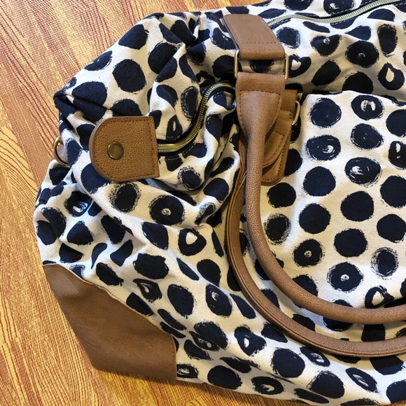 Polka dot duffel bag - Picture 2 of 6